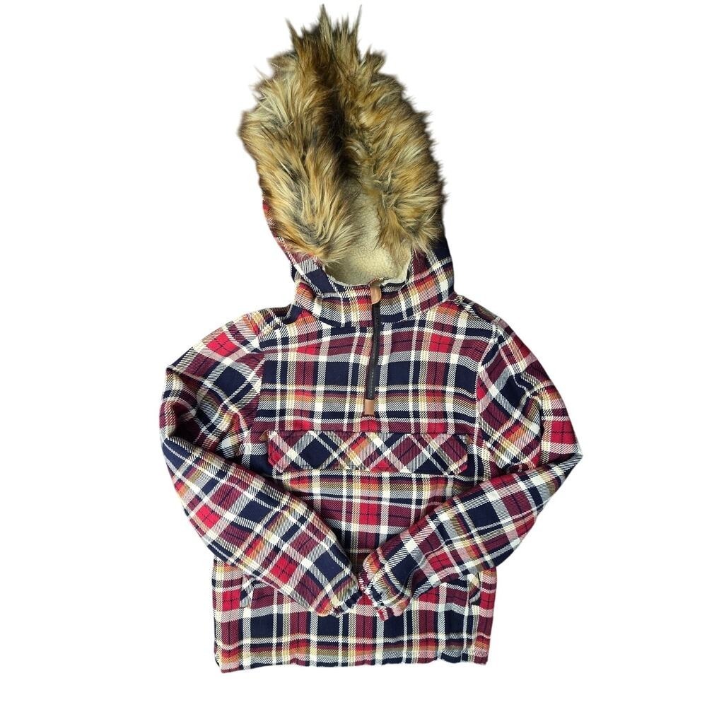 Smoke Rise Ladies Quilted Hooded Jacket‎ with Front Pocket and Side Zip Sz Small